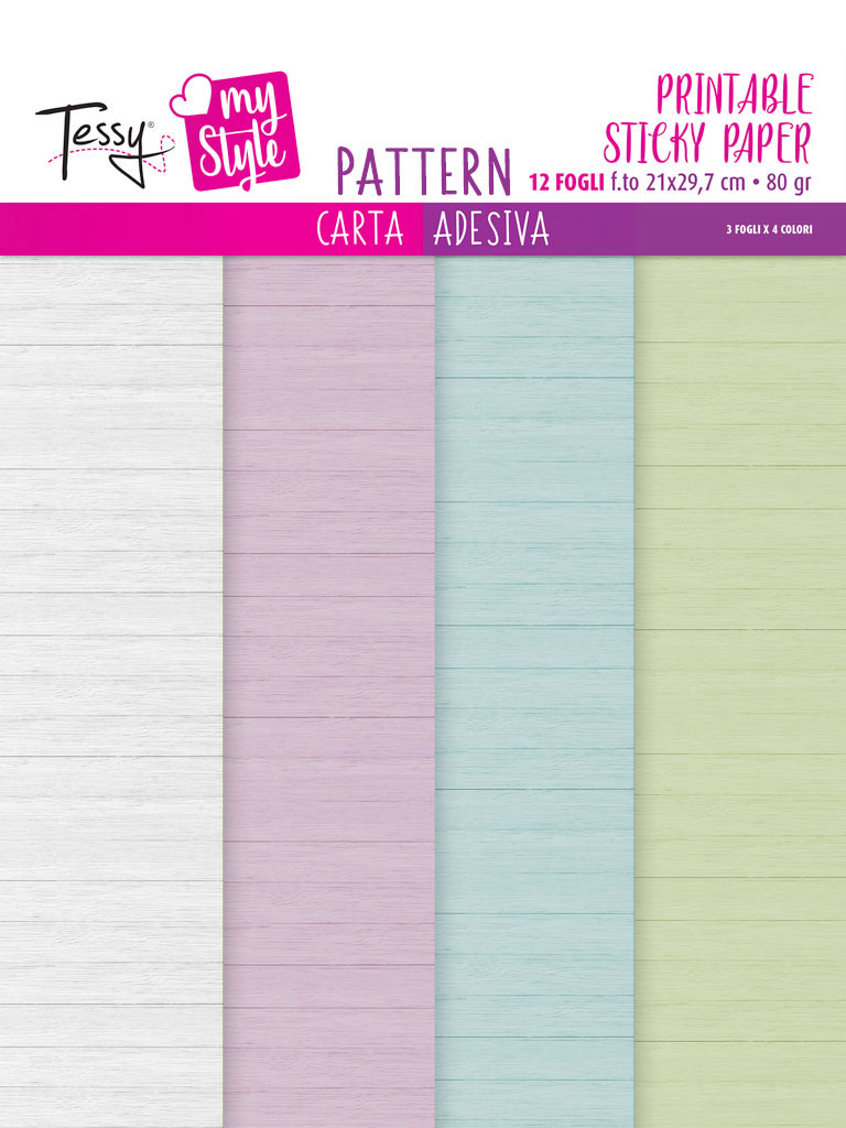 Printable Sticky Paper PATTERN • ADESIVO STAMPABILE MY STYLE
